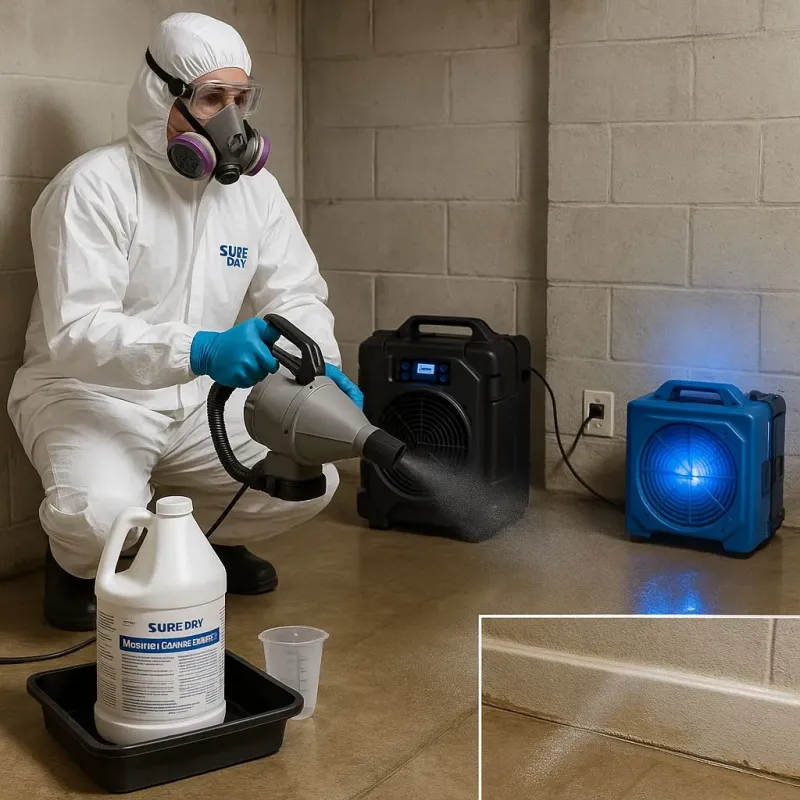 Sanitization and Odor Removal process in Solon, IA