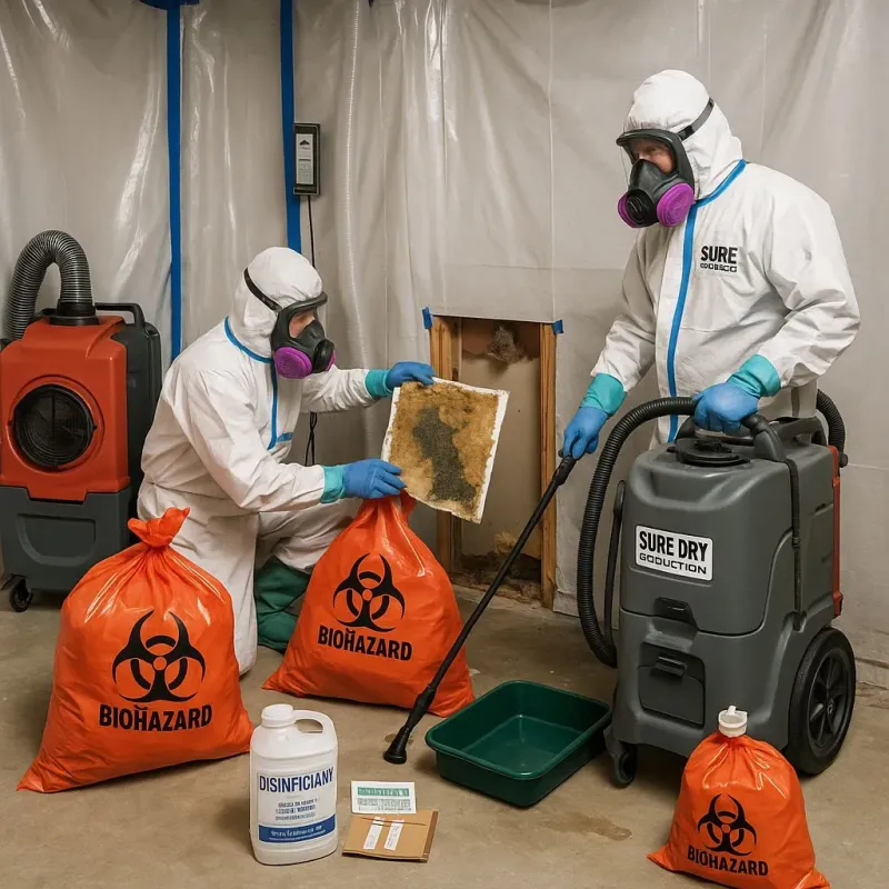 Contaminated Water Handling Protocols process in Solon, IA