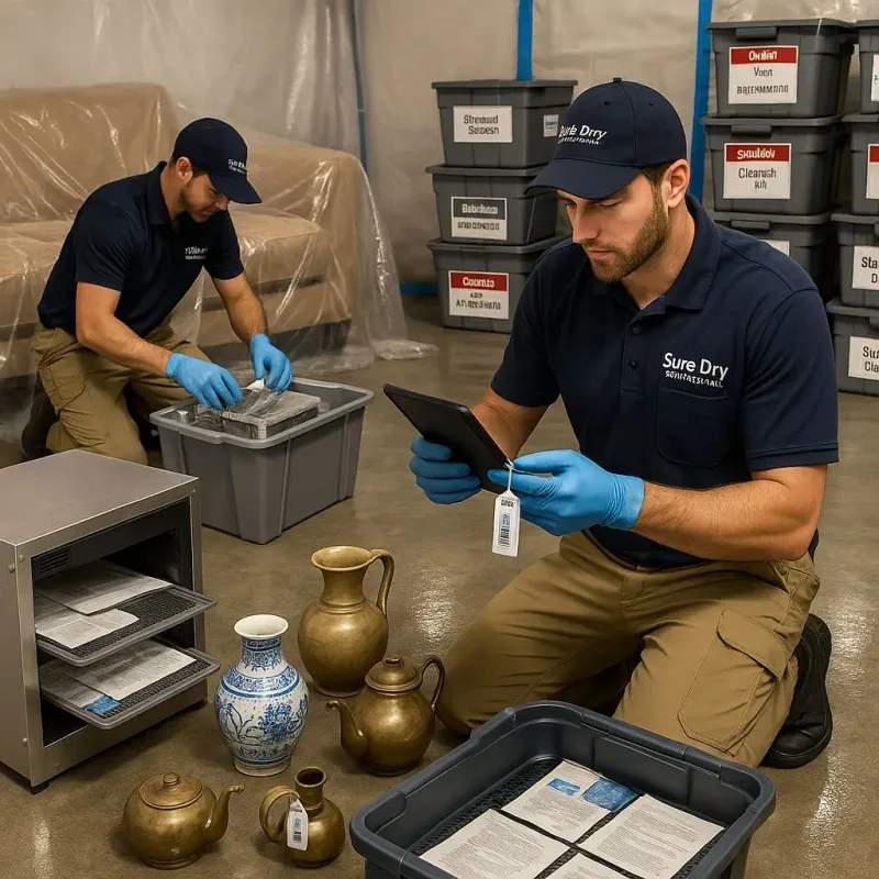 Content Protection and Restoration process in Solon, IA